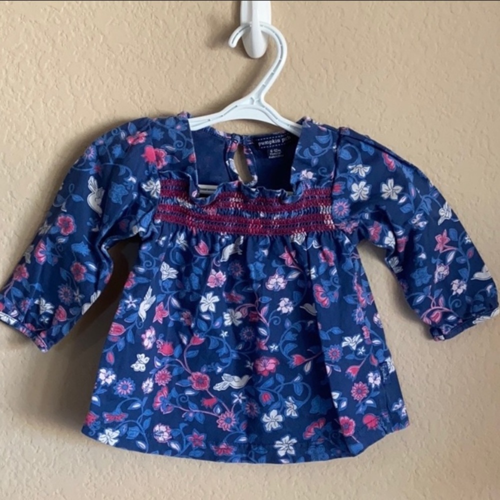 Pumpkin Patch peasant top